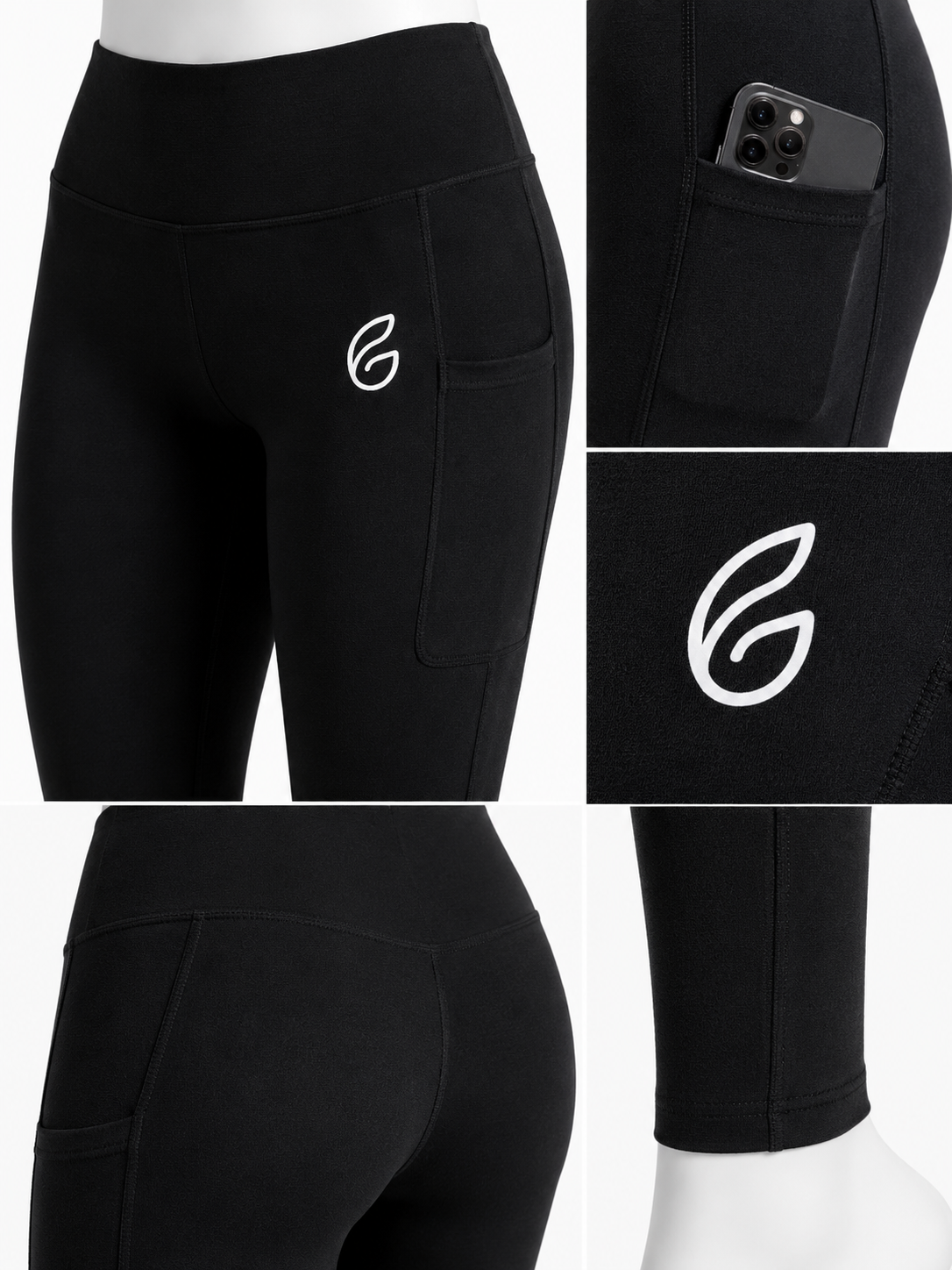 LuxePocket Legging In Black